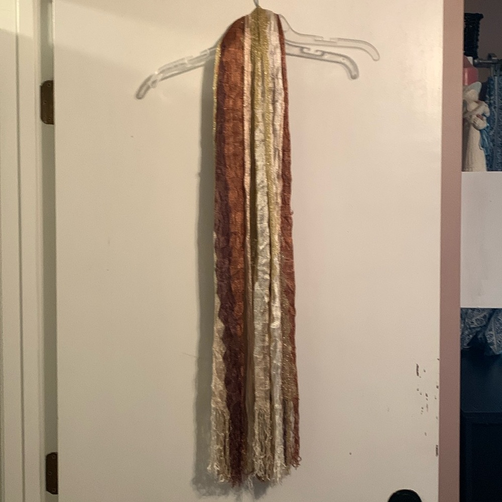 Brown scarf